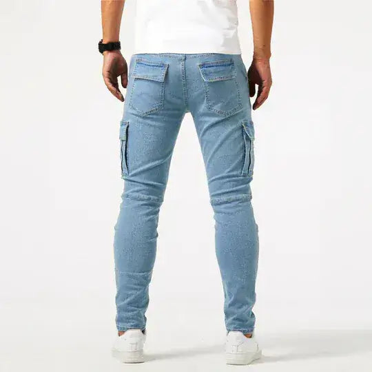 Belle Stockholm | Stretchiga Cargojeans
