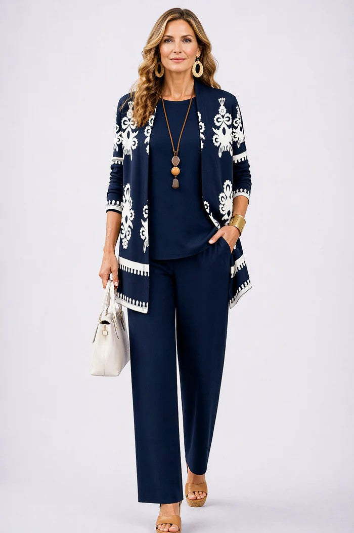 Velara – Elegant set i tre delar i klassisk stil