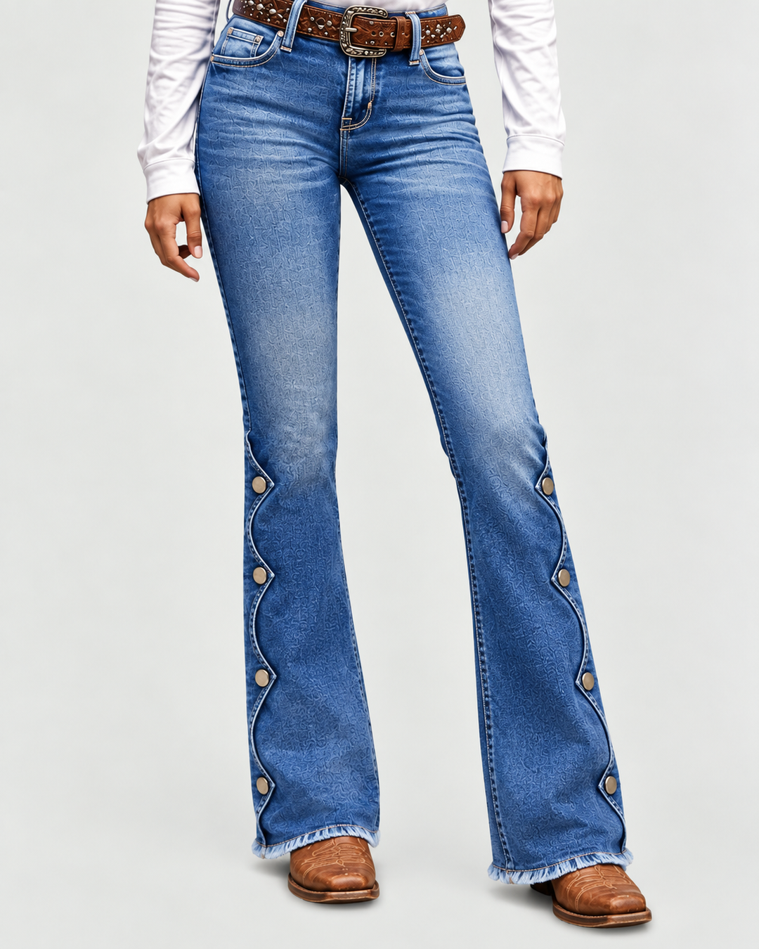 Belle Stockholm | Formande Jeans med Hög Midja