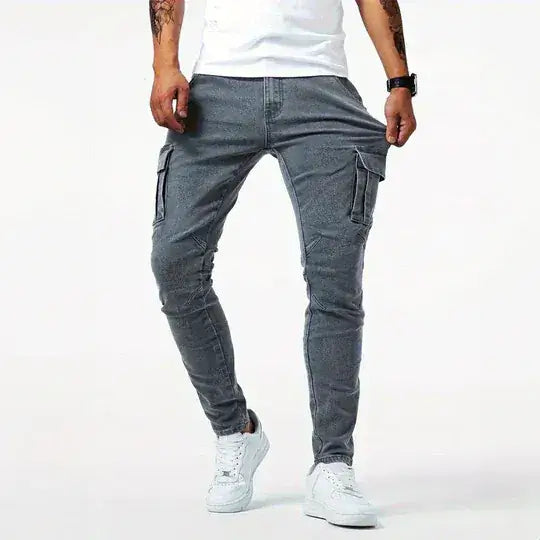 Belle Stockholm | Stretchiga Cargojeans