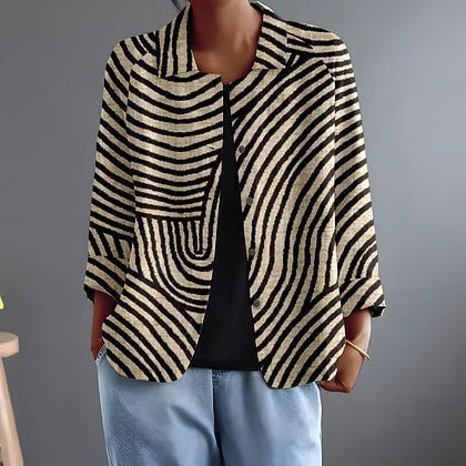 Belle Stockholm | Randig Blazer