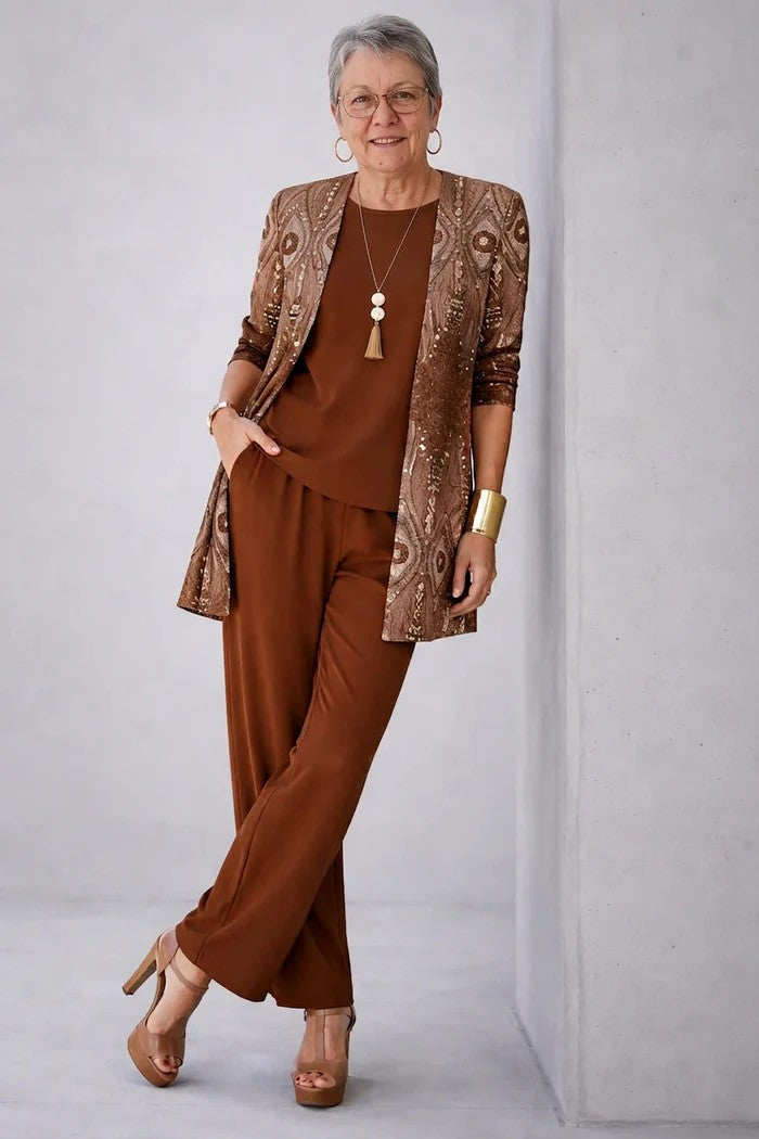 Velara – Elegant set i tre delar i klassisk stil