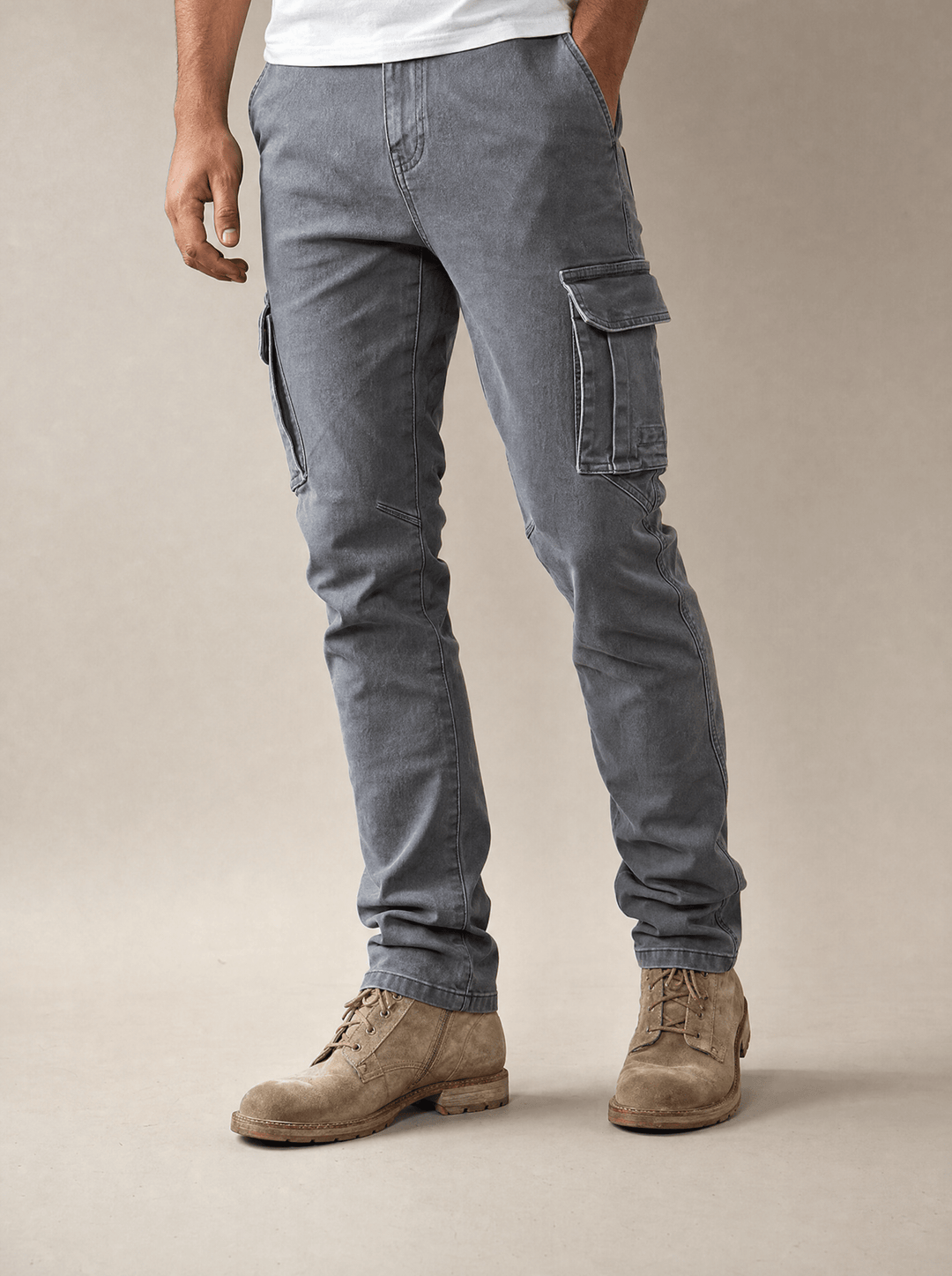 Belle Stockholm | Stretchiga Cargojeans