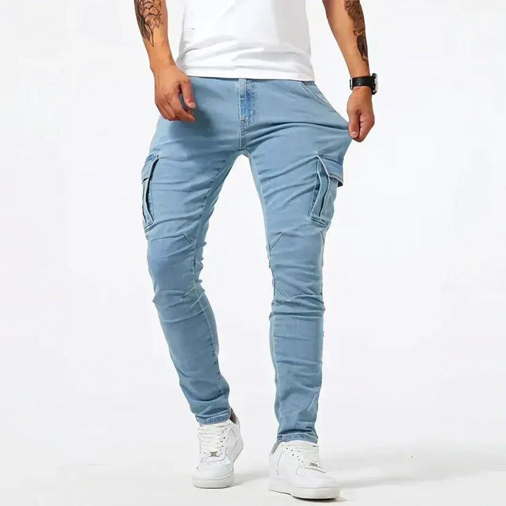 Belle Stockholm | Stretchiga Cargojeans