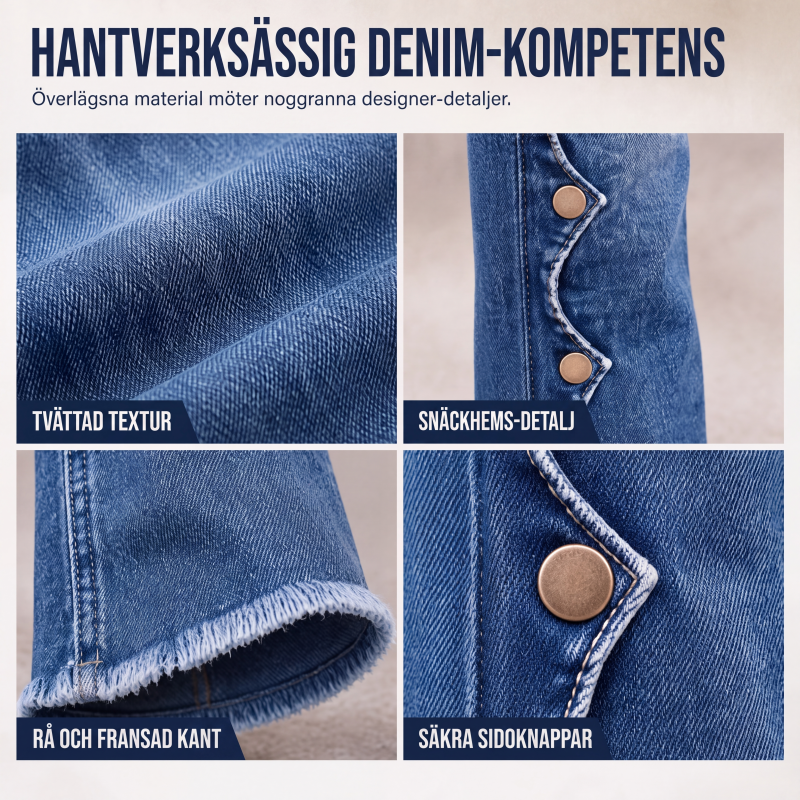 Belle Stockholm | Formande Jeans med Hög Midja